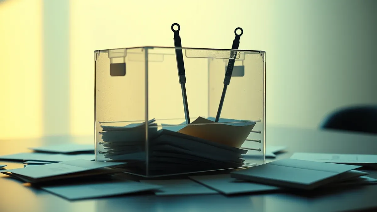 Illustration: A transparent container box sits on a flat surface, its walls thin and porous.